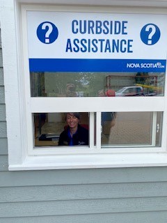 Assistance window at Amherst VIC