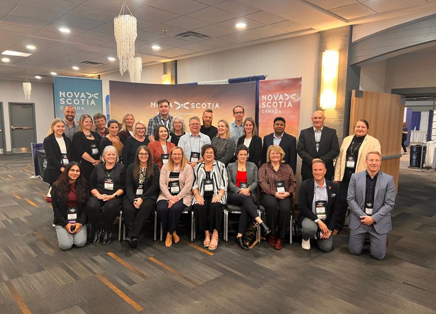 Delegates from Nova Scotia for the Atlantic Canada Showcase 2025.